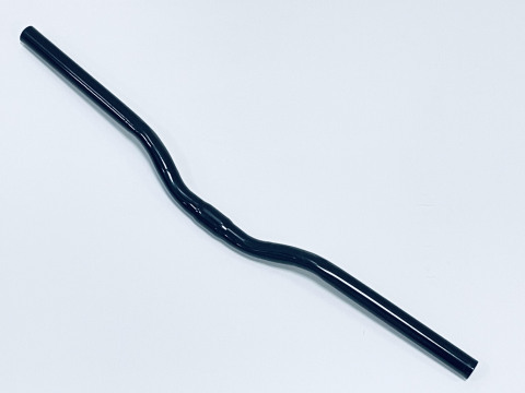 Руль стальной черный 620mm (25.4), код 41369