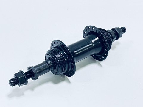 Втулка задняя спорт сталь 36H гайка под накруч. DISK, код 41352