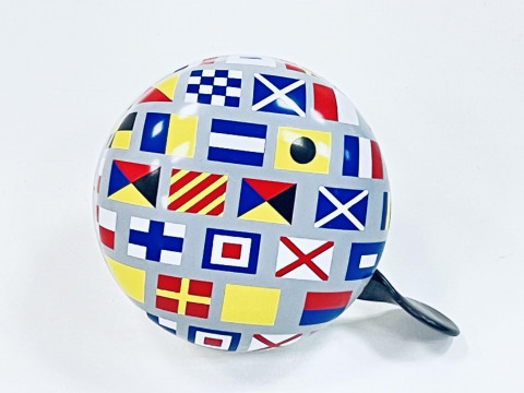 Звонок механический L-A-51 флаги, код 41536