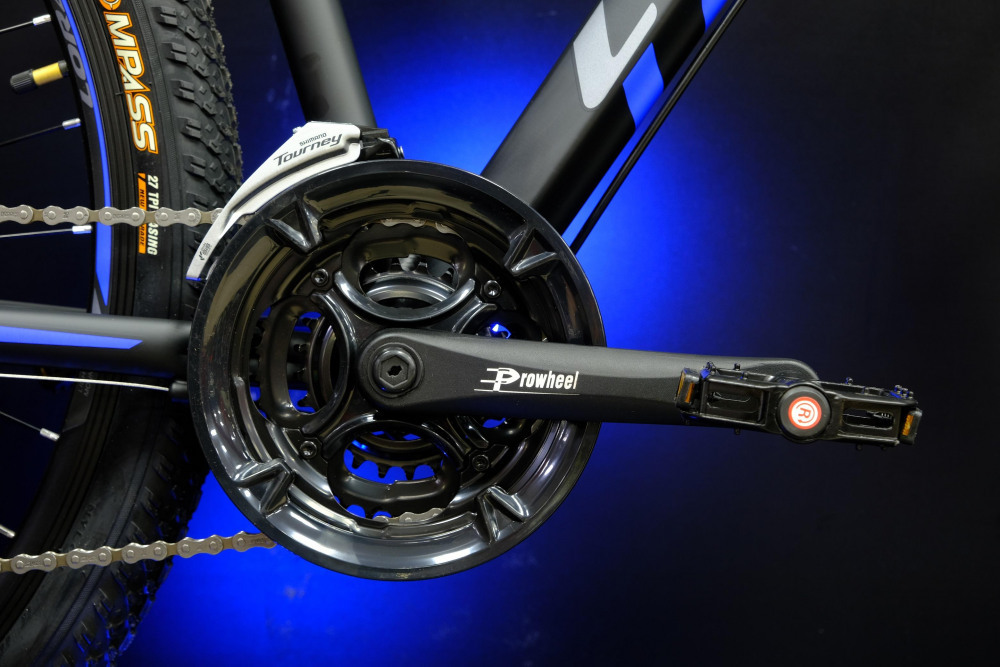 LORAK M-07 Prom Матовый Чёрный/Синий 17р (на рост 155-173)