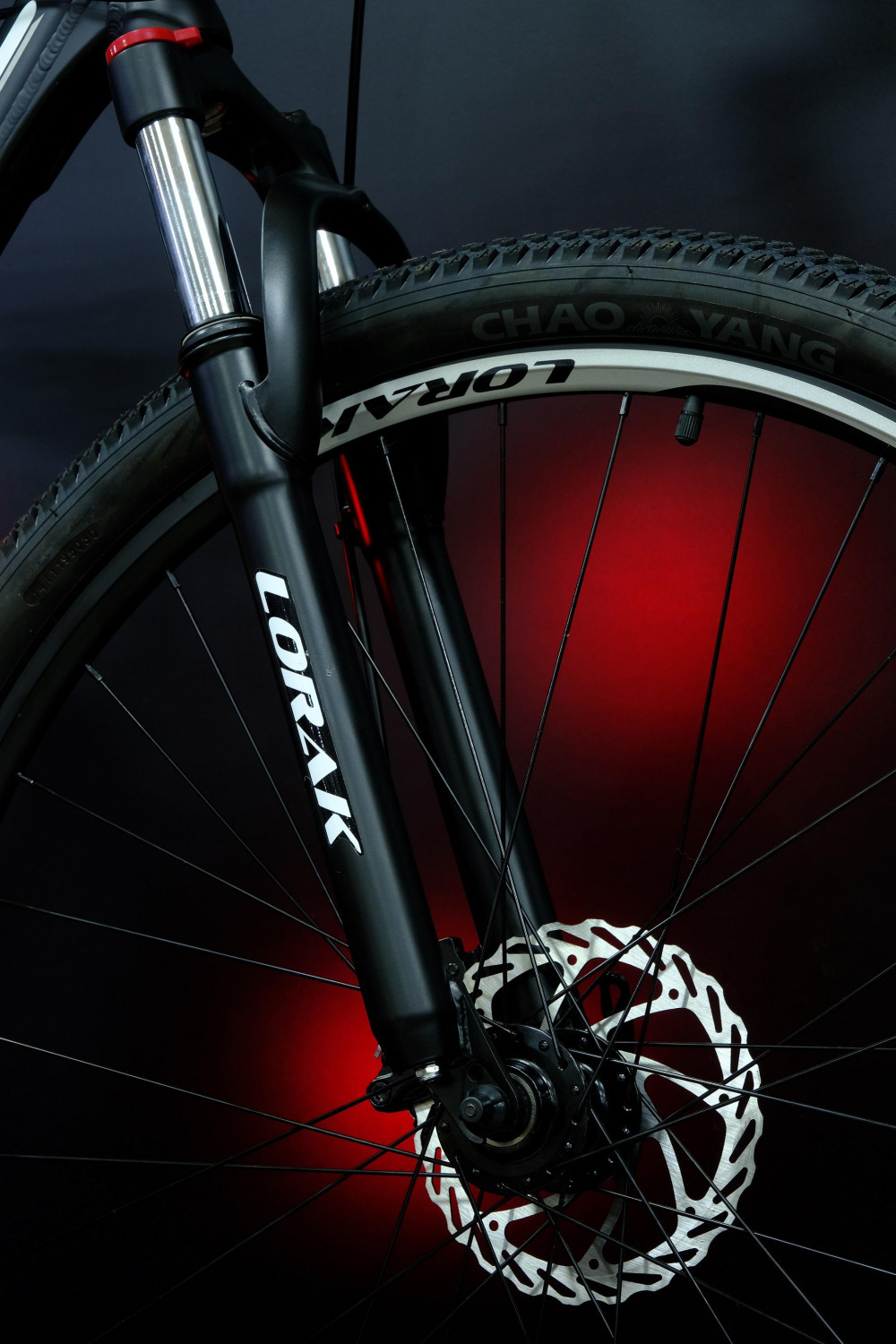 Lorak Sel 8800 Матовый Чёрный/Белый 19р (на рост 171-182)