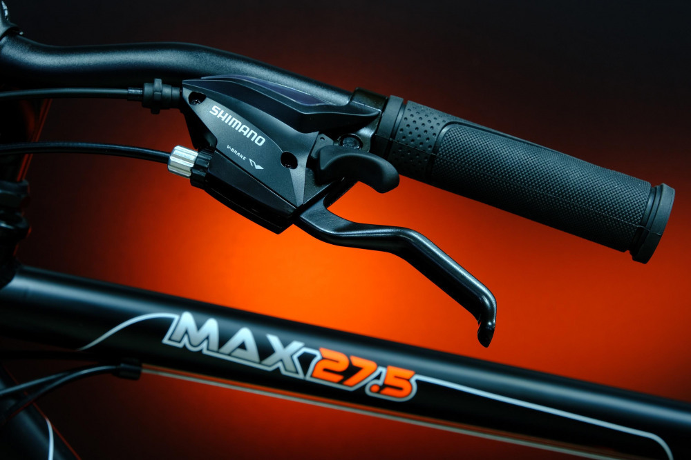 Lorak MAX 27,5 Матовый Чёрный/Оранжевый 19р (на рост 171-182)