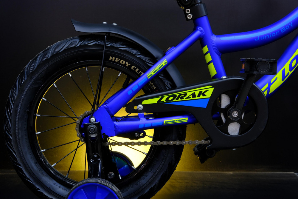 Lorak Junior 14 Boy Матовый Синий/Жёлтый