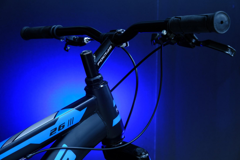 FOLTAS 26 Steel - 15р Чёрный/Синий