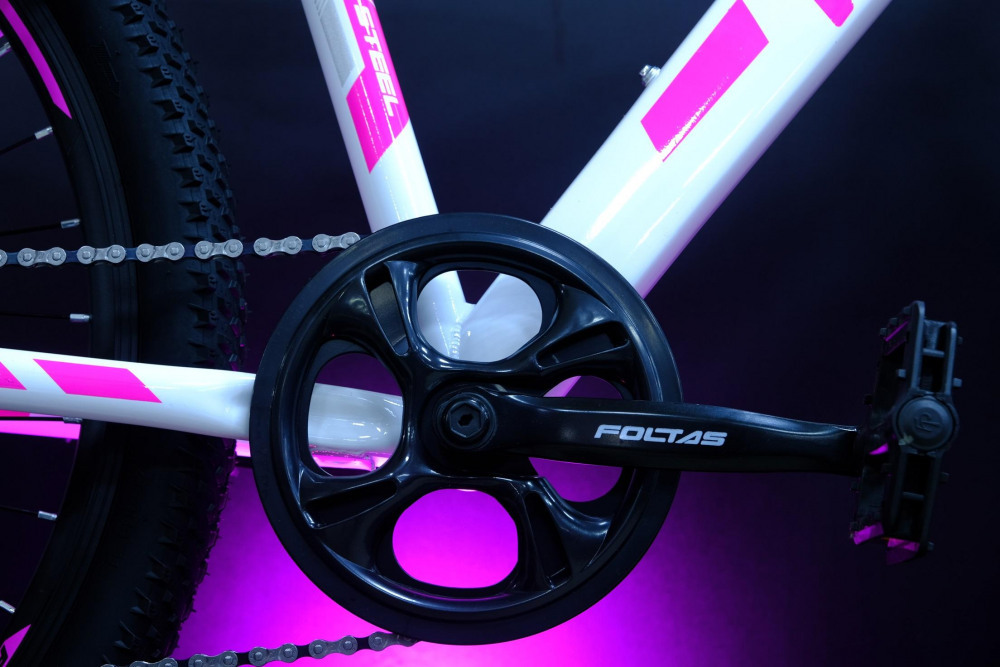 FOLTAS 26 Steel - 15р Белый/Розовый