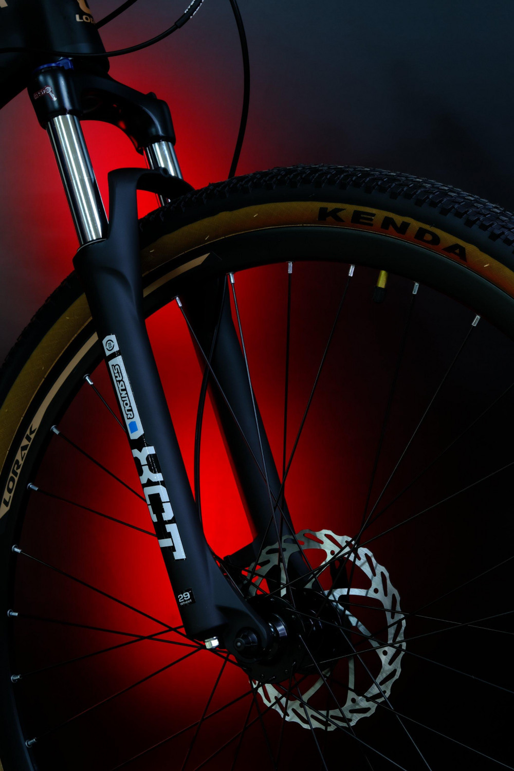 LORAK Sel 9300 Матовый Черный/Коричневый 18р (на рост 163-179)