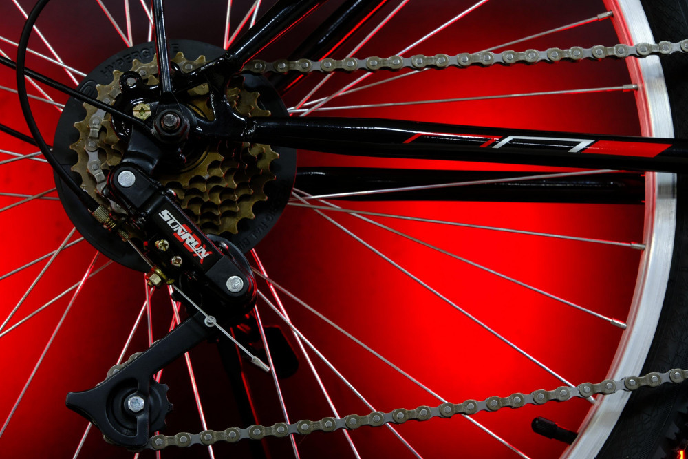 MAXSTAR 24" V-BRAKE R Чёрный/Красный